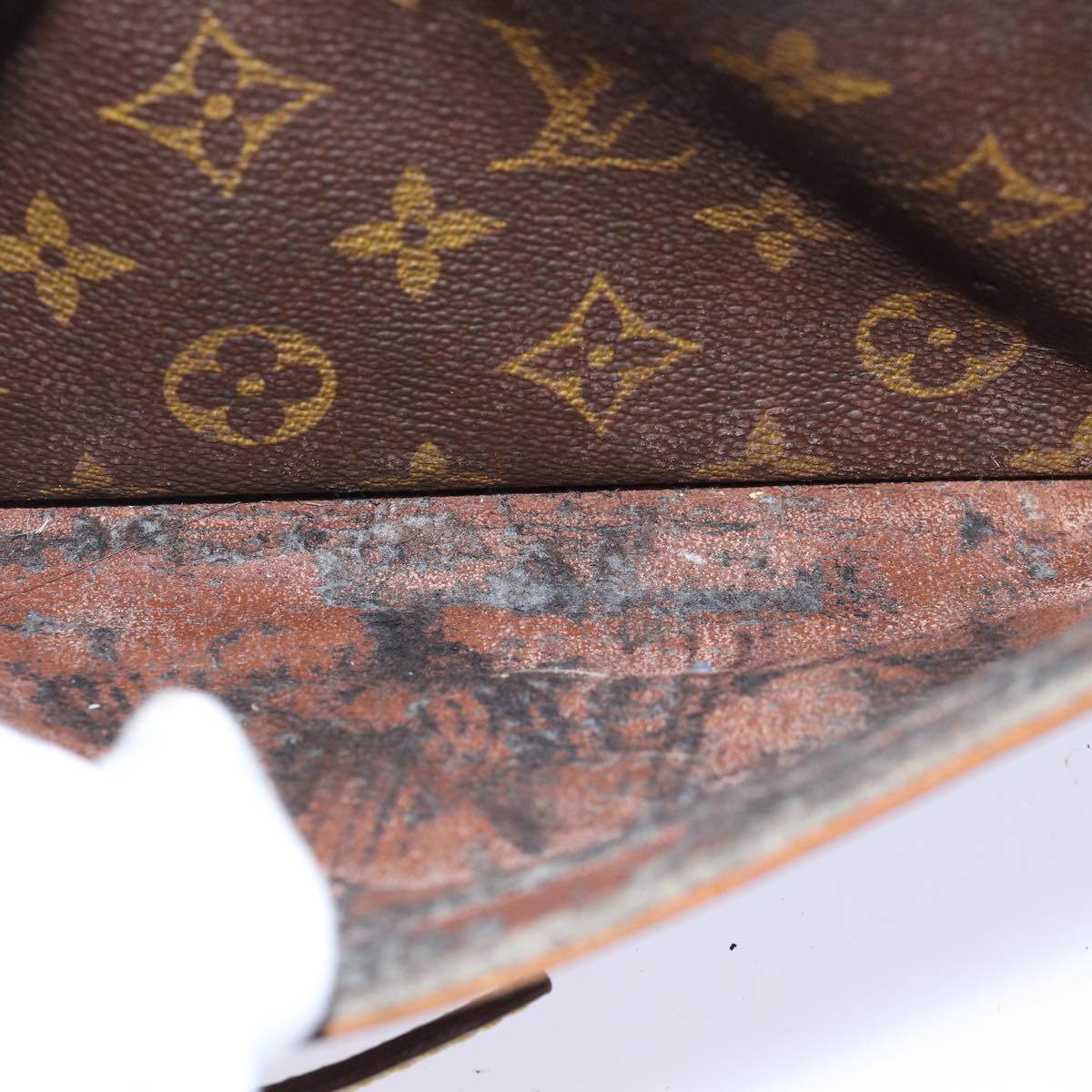 LOUIS VUITTON Monogram Trocadero 27 Shoulder Bag M51274 LV Auth 78492