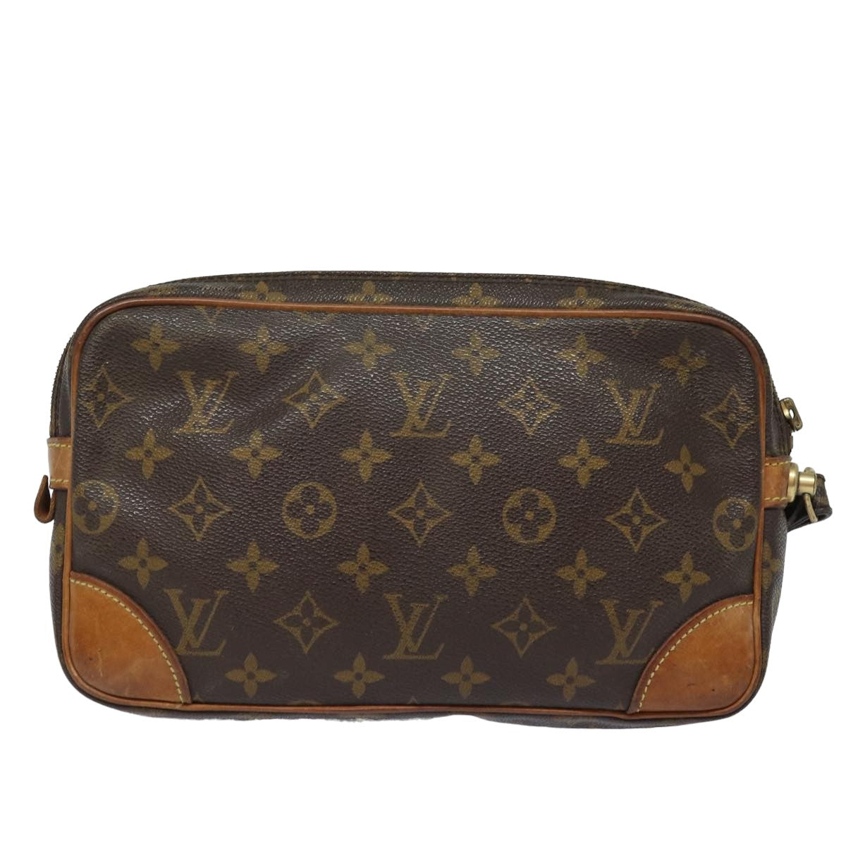 LOUIS VUITTON Monogram Marly Dragonne GM Clutch Bag M51825 LV Auth 78494 - 0