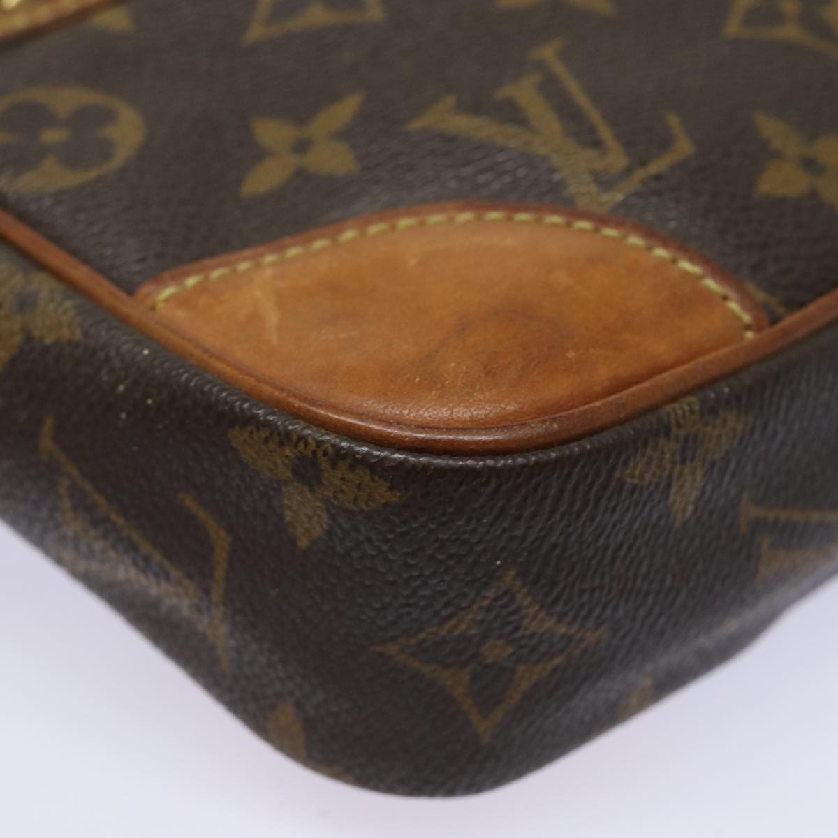 LOUIS VUITTON Monogram Marly Dragonne GM Clutch Bag M51825 LV Auth 78494