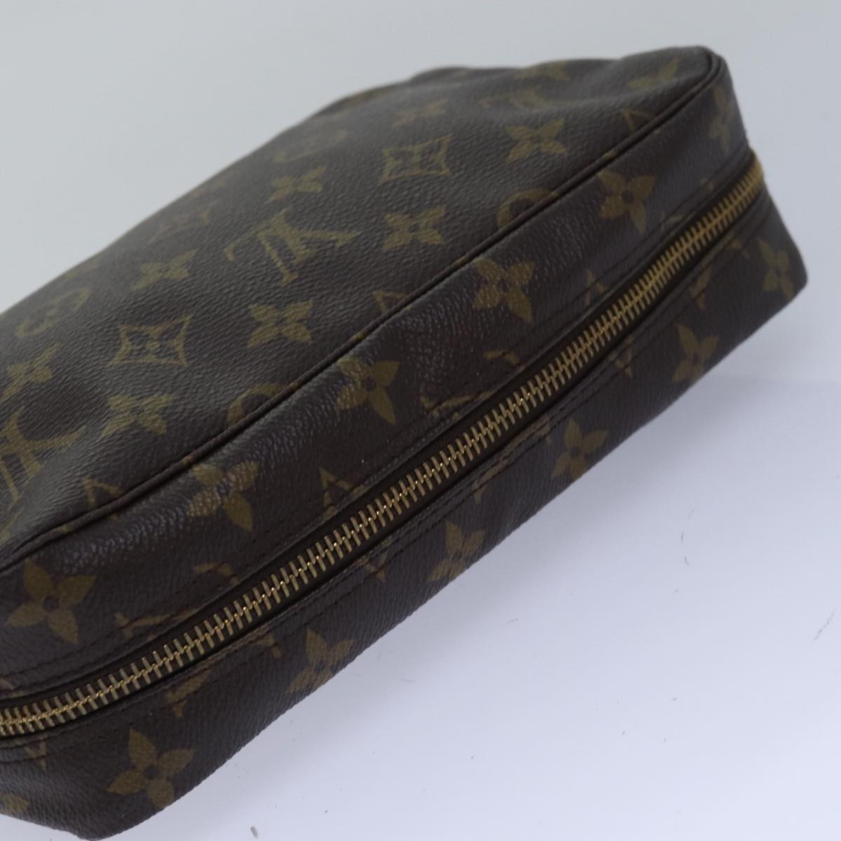 LOUIS VUITTON Monogram Trousse Toilette 23 Clutch Bag M47524 LV Auth 78495