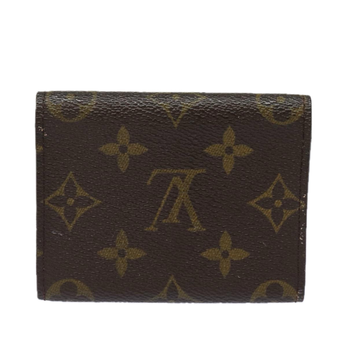 LOUIS VUITTON Monogram Amberop Cartes De Visit Card Case M62920 LV Auth 78555 - 0