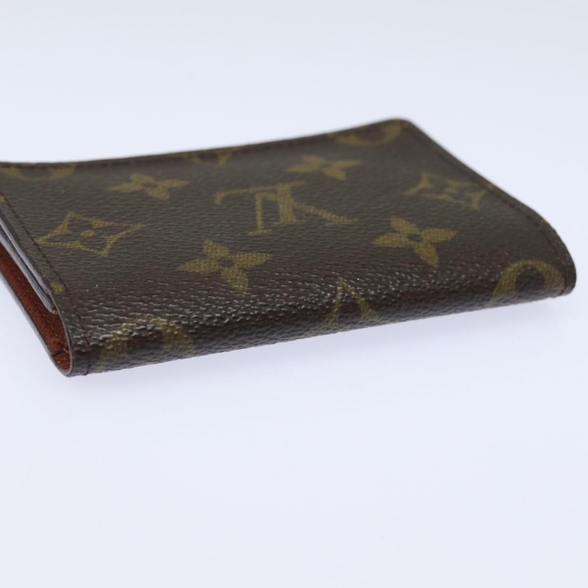 LOUIS VUITTON Monogram Amberop Cartes De Visit Card Case M62920 LV Auth 78555