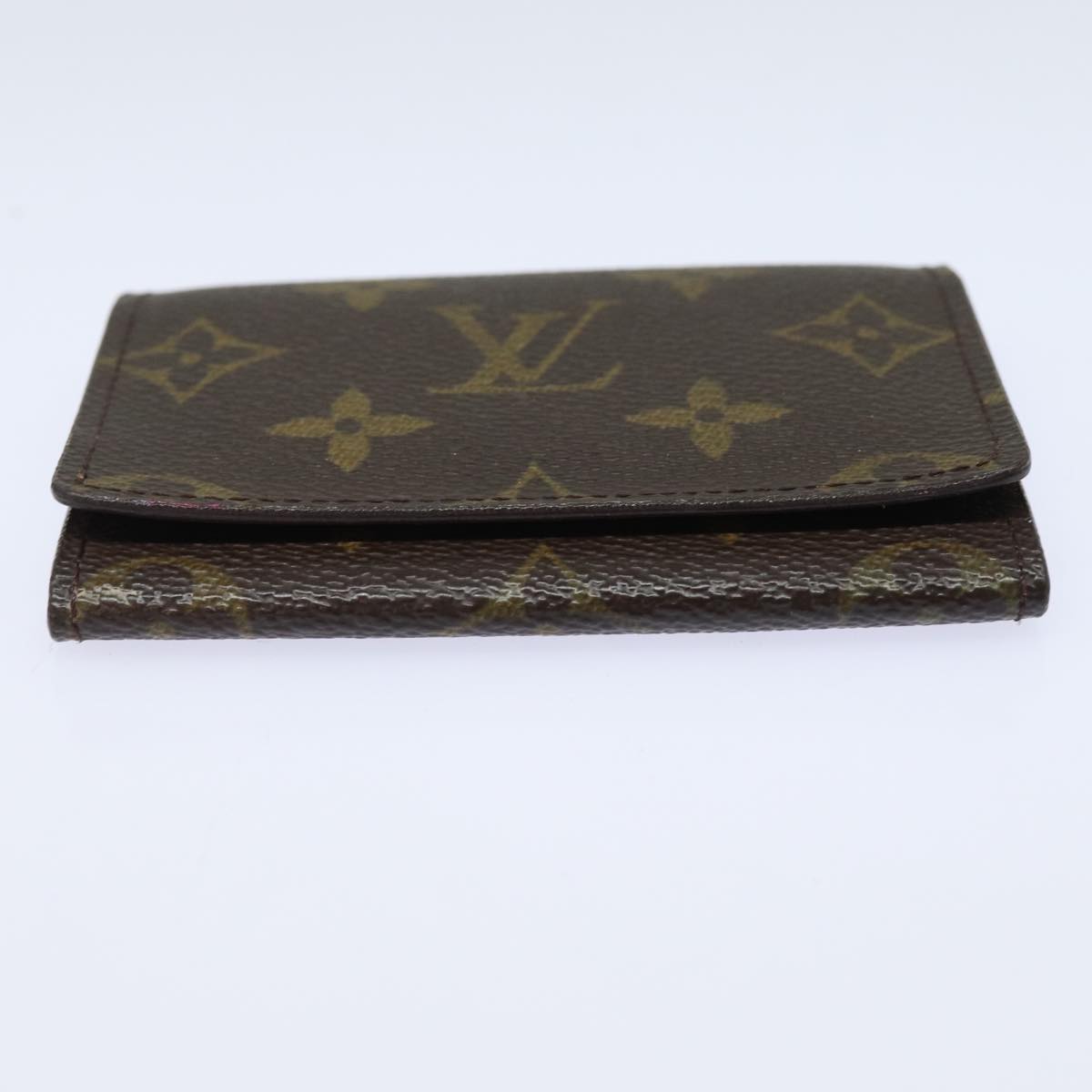 LOUIS VUITTON Monogram Amberop Cartes De Visit Card Case M62920 LV Auth 78555