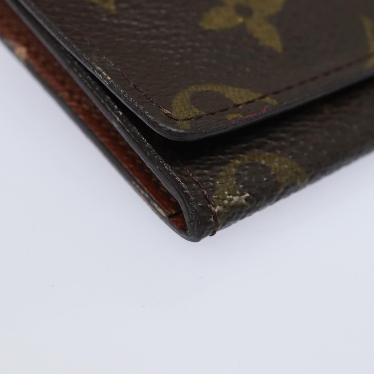 LOUIS VUITTON Monogram Amberop Cartes De Visit Card Case M62920 LV Auth 78555