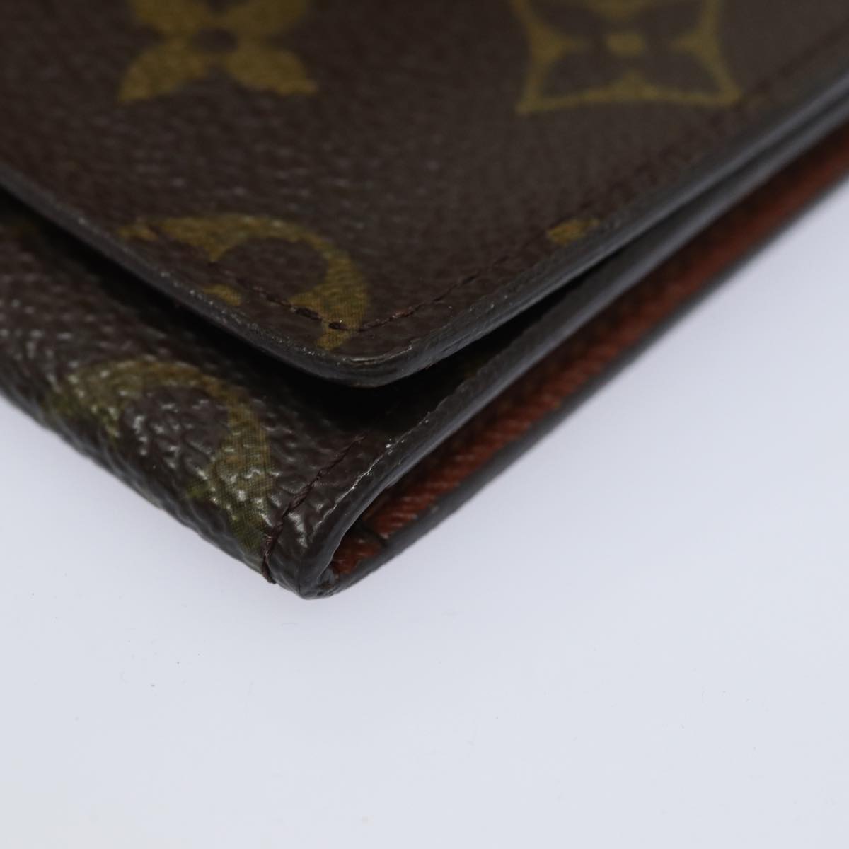 LOUIS VUITTON Monogram Amberop Cartes De Visit Card Case M62920 LV Auth 78555