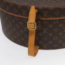 LOUIS VUITTON Monogram Hat Holder Boite Chapeau 50 Necktie Case LV Auth 78556A-18