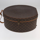 LOUIS VUITTON Monogram Hat Holder Boite Chapeau 50 Necktie Case LV Auth 78556A-3