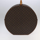 LOUIS VUITTON Monogram Hat Holder Boite Chapeau 50 Necktie Case LV Auth 78556A-5