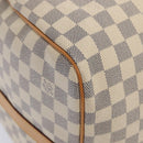 LOUIS VUITTON Damier Azur Keepall Bandouliere 55 Boston Bag N41429 Auth 78568SAV-14