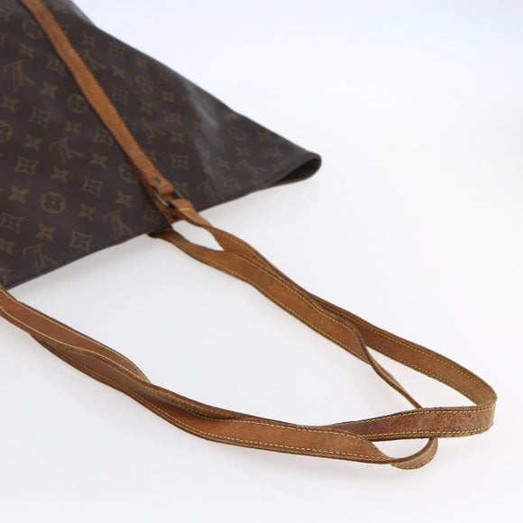 LOUIS VUITTON Monogram Sac Shopping GM Tote Bag M51110 LV Auth 78569