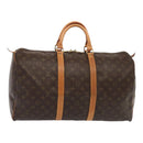 LOUIS VUITTON Monogram Keepall 50 Boston Bag M41426 LV Auth 78572-1