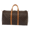 LOUIS VUITTON Monogram Keepall 50 Boston Bag M41426 LV Auth 78572-13