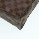 LOUIS VUITTON Damier Ebene Sac Plat Hand Bag N51140 LV Auth 78575-17