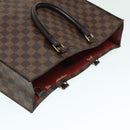 LOUIS VUITTON Damier Ebene Sac Plat Hand Bag N51140 LV Auth 78575-6