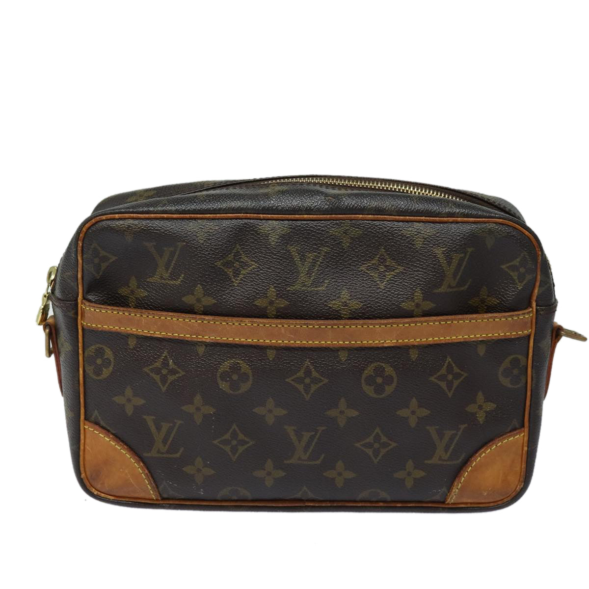 LOUIS VUITTON Monogram Trocadero 27 Shoulder Bag M51274 LV Auth 78578