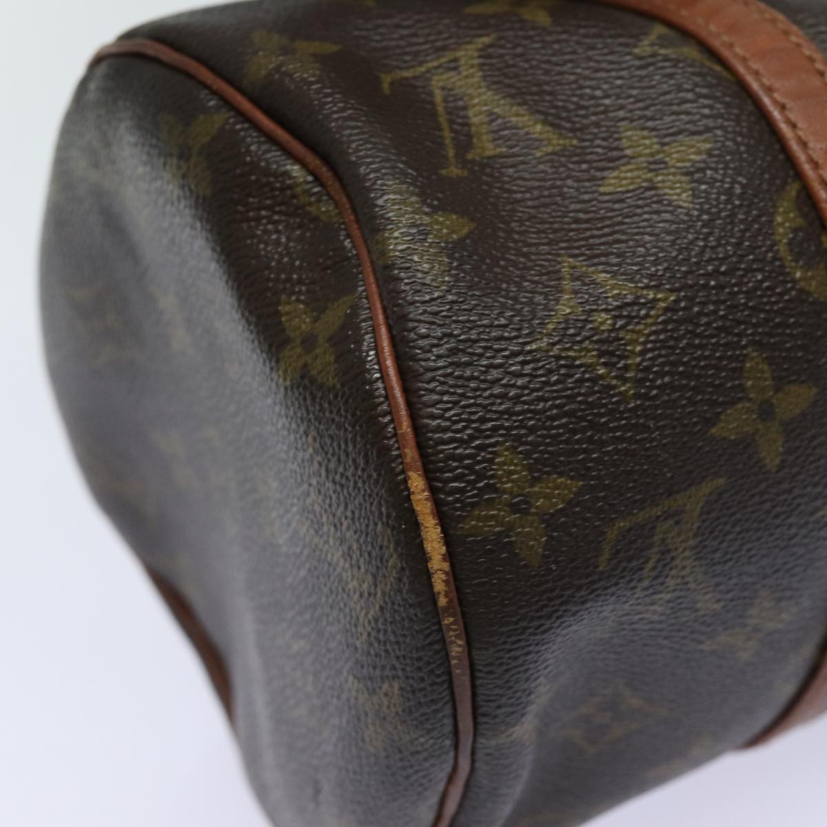 LOUIS VUITTON Monogram Papillon 30 Hand Bag M51385 LV Auth 78580