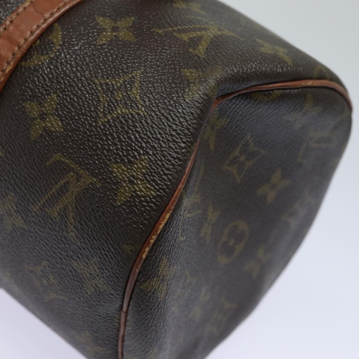 LOUIS VUITTON Monogram Papillon 30 Hand Bag M51385 LV Auth 78580