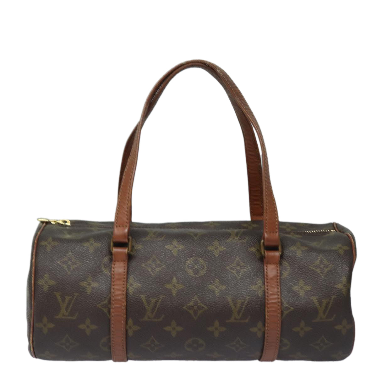 LOUIS VUITTON Monogram Papillon 30 Hand Bag M51385 LV Auth 78580