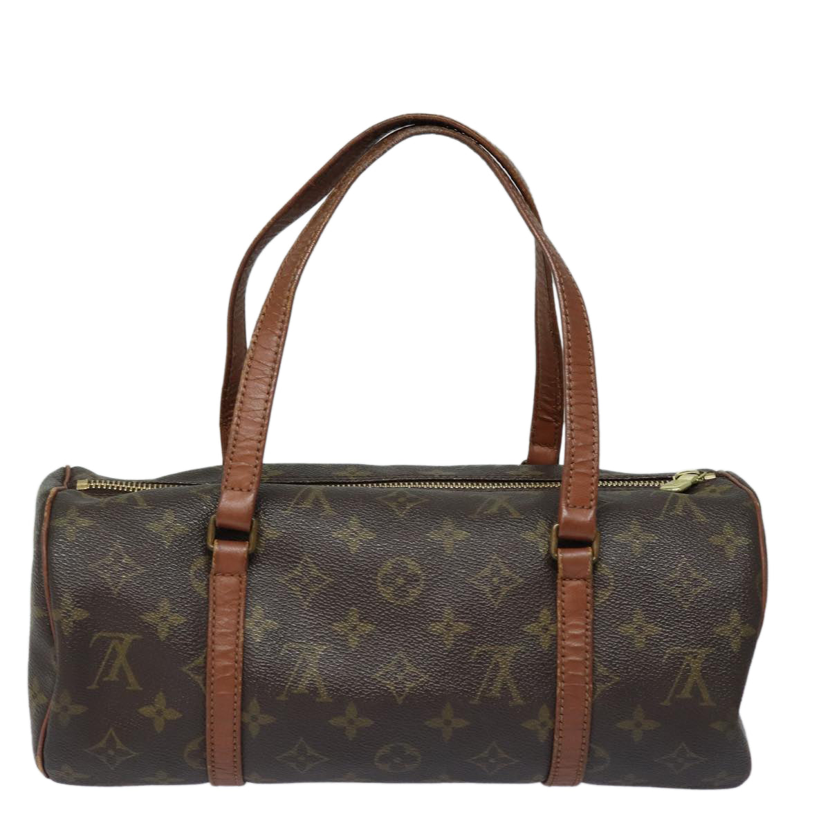 LOUIS VUITTON Monogram Papillon 30 Hand Bag M51385 LV Auth 78580