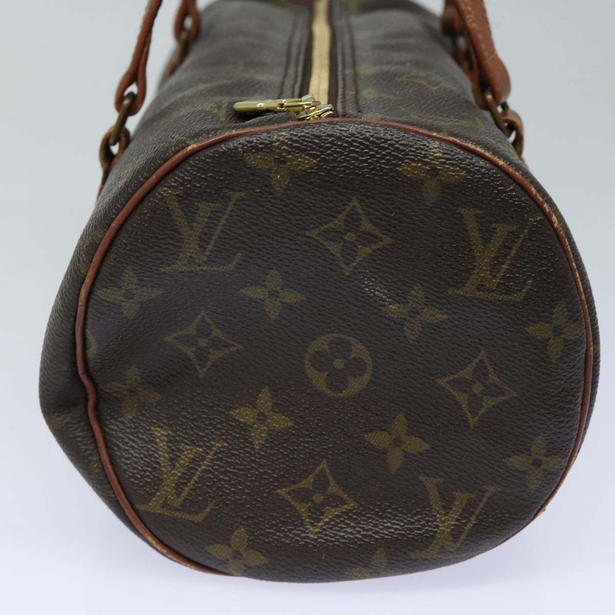 LOUIS VUITTON Monogram Papillon 30 Hand Bag M51385 LV Auth 78580