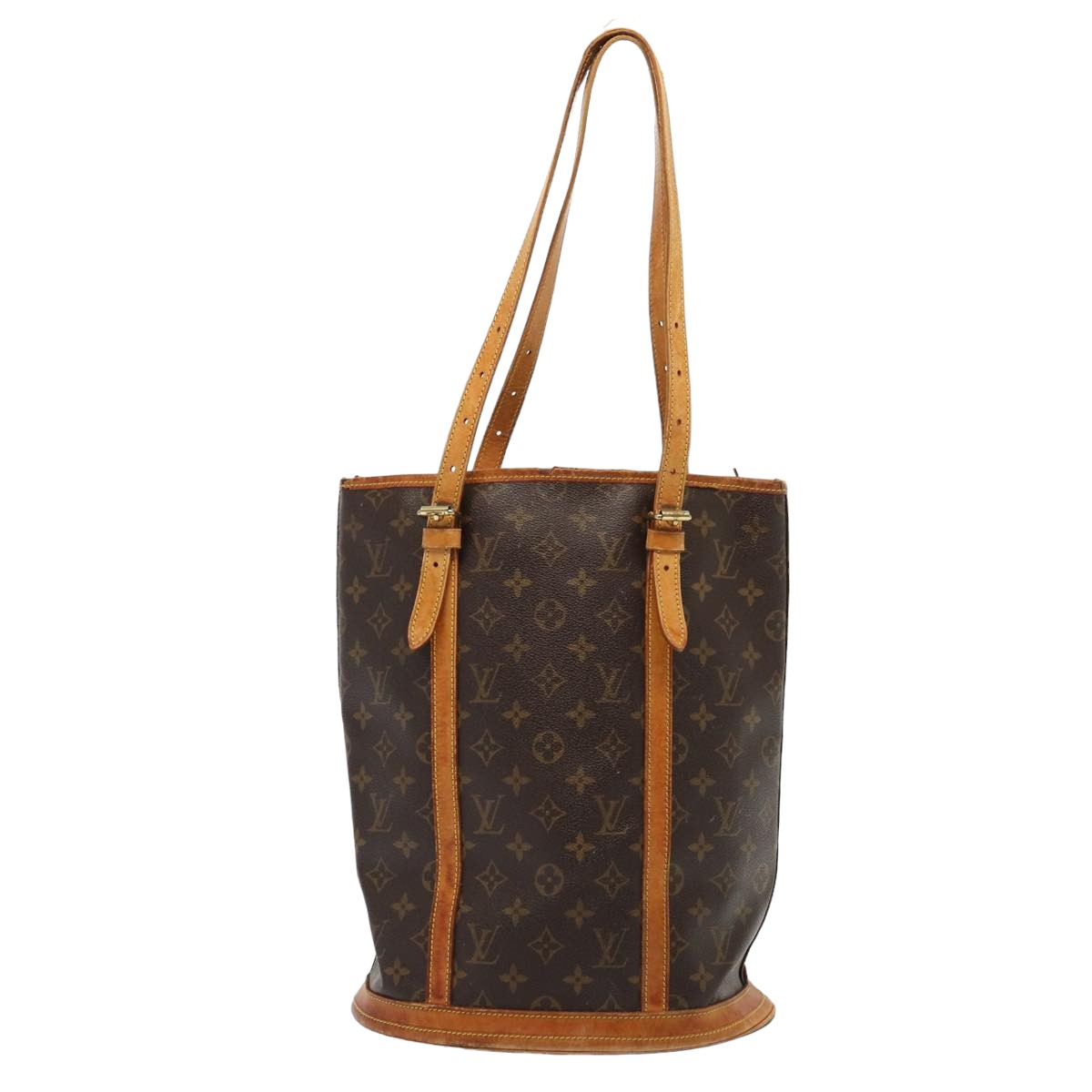 LOUIS VUITTON Monogram Bucket GM Shoulder Bag M42236 LV Auth 78586