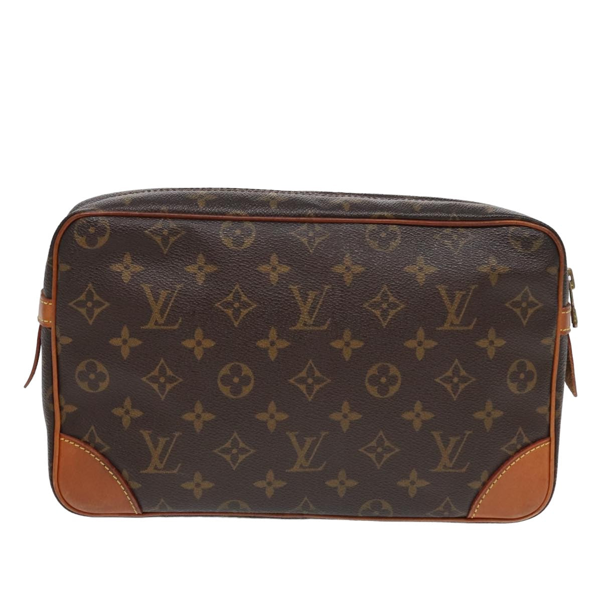 LOUIS VUITTON Monogram Compiegne 28 Clutch Bag M51845 LV Auth 78592 - 0