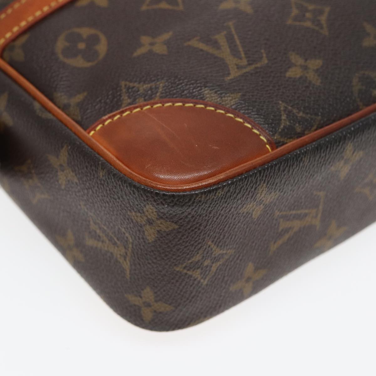 LOUIS VUITTON Monogram Compiegne 28 Clutch Bag M51845 LV Auth 78592