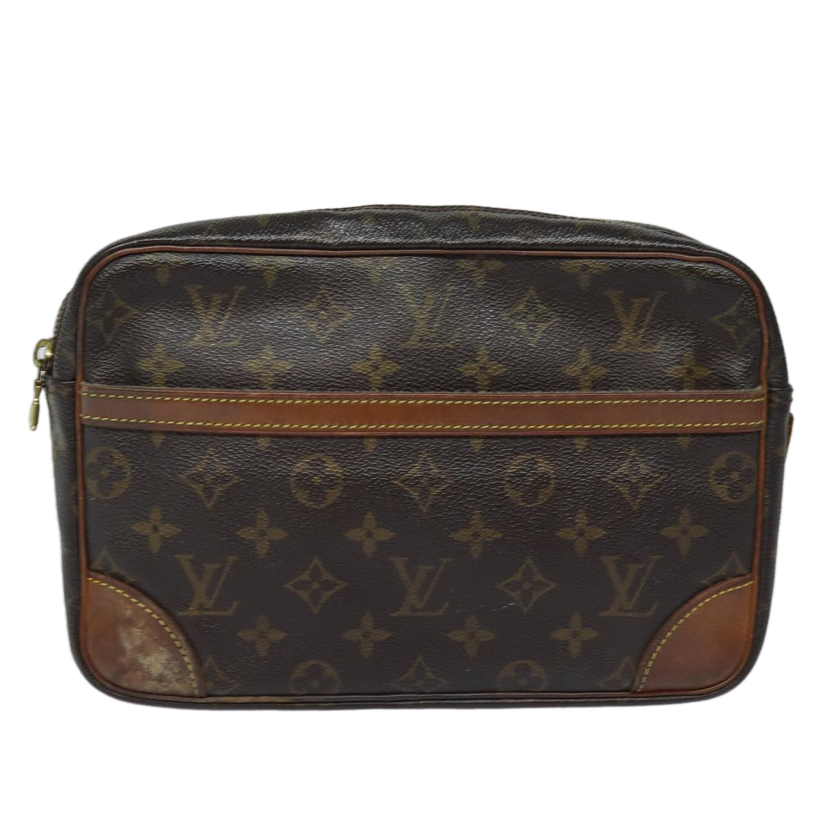 LOUIS VUITTON Monogram Trocadero 27 Shoulder Bag M51274 LV Auth 78593