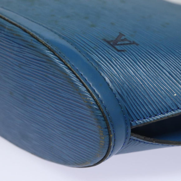LOUIS VUITTON Epi Saint Jacques Shoulder Bag Blue M52275 LV Auth 78595
