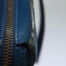 LOUIS VUITTON Epi Saint Jacques Shoulder Bag Blue M52275 LV Auth 78595-10