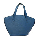 LOUIS VUITTON Epi Saint Jacques Shoulder Bag Blue M52275 LV Auth 78595-1