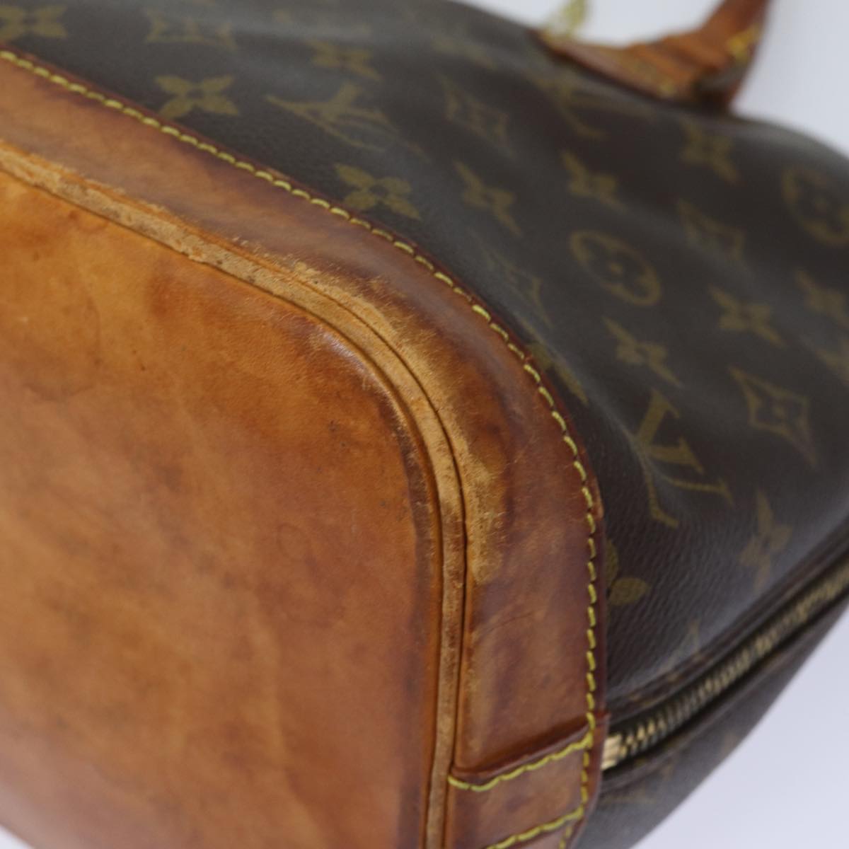 LOUIS VUITTON Monogram Alma Hand Bag M51130 LV Auth 78598