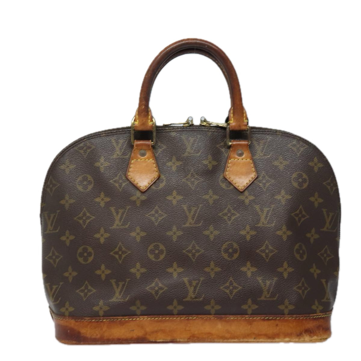 LOUIS VUITTON Monogram Alma Hand Bag M51130 LV Auth 78598