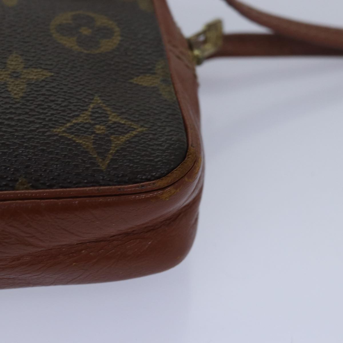 LOUIS VUITTON Monogram Posh Sports Clutch Bag LV Auth 78602