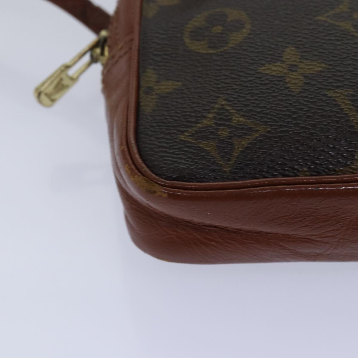 LOUIS VUITTON Monogram Posh Sports Clutch Bag LV Auth 78602