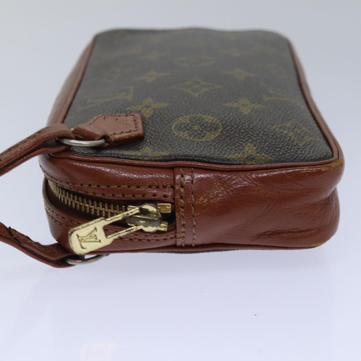 LOUIS VUITTON Monogram Posh Sports Clutch Bag LV Auth 78602