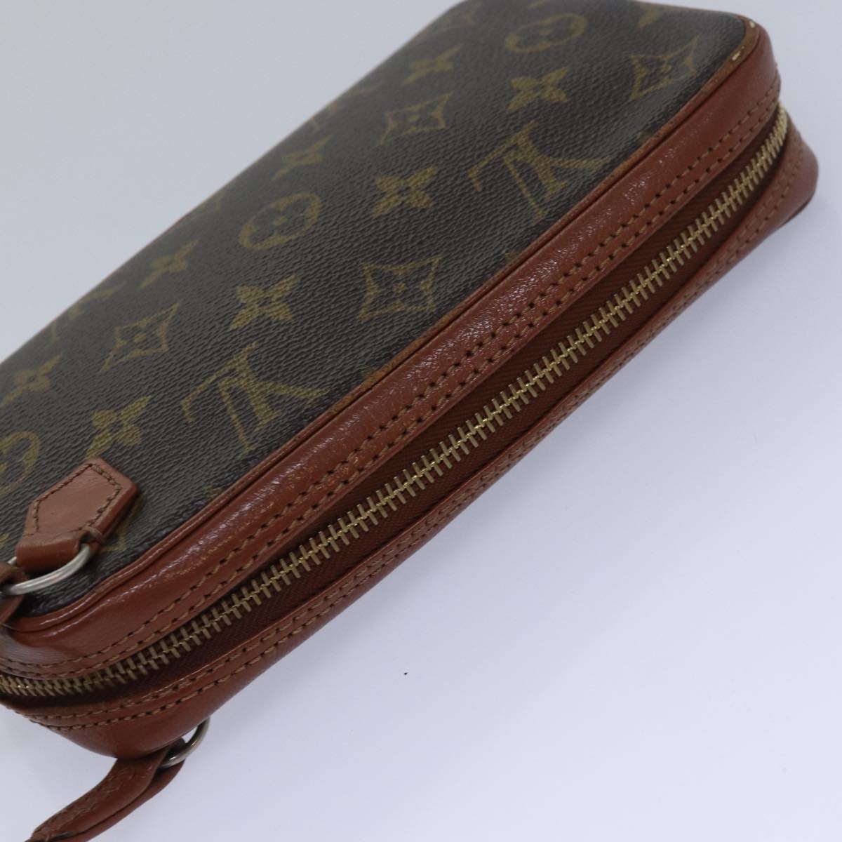 LOUIS VUITTON Monogram Posh Sports Clutch Bag LV Auth 78602