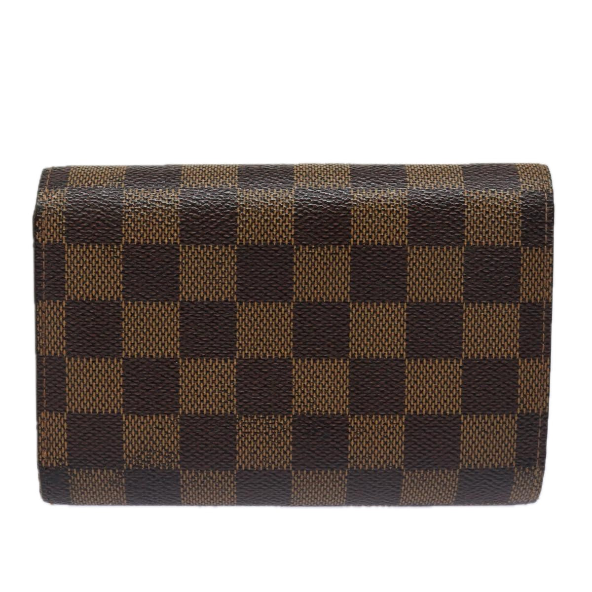 LOUIS VUITTON Damier Ebene Portefeuille Alexandra Wallet N63067 LV Auth 78606 - 0