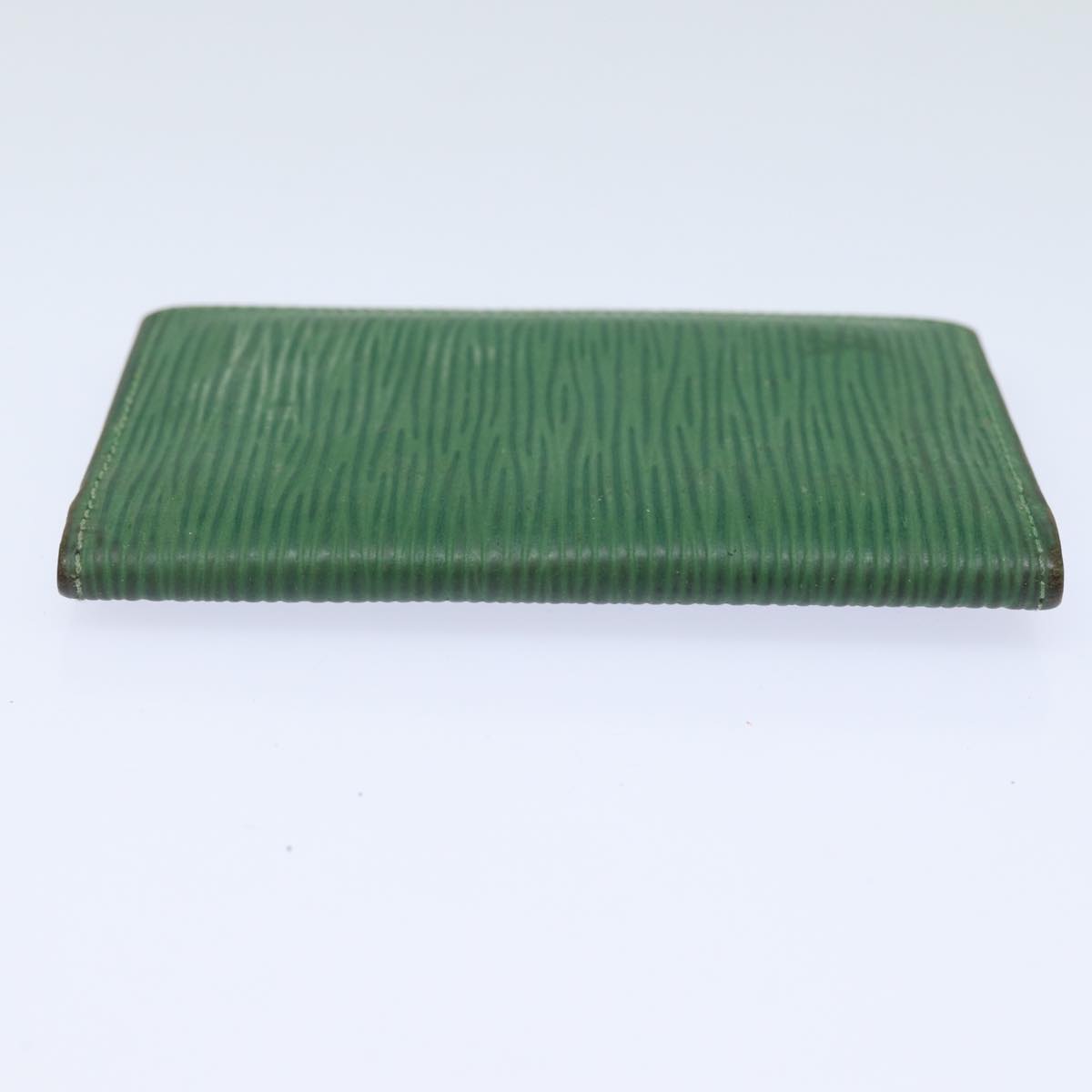 LOUIS VUITTON Epi Organizer Dupoch Card Case Green M63584 LV Auth 78626