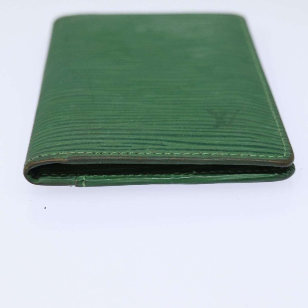 LOUIS VUITTON Epi Organizer Dupoch Card Case Green M63584 LV Auth 78626