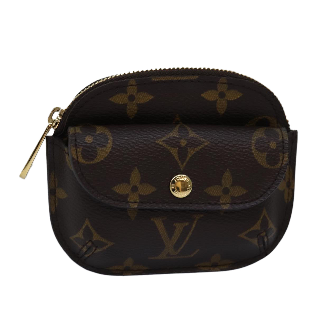 LOUIS VUITTON Monogram Porte Monnaie Schilling Coin Purse M60025 LV Auth 78635