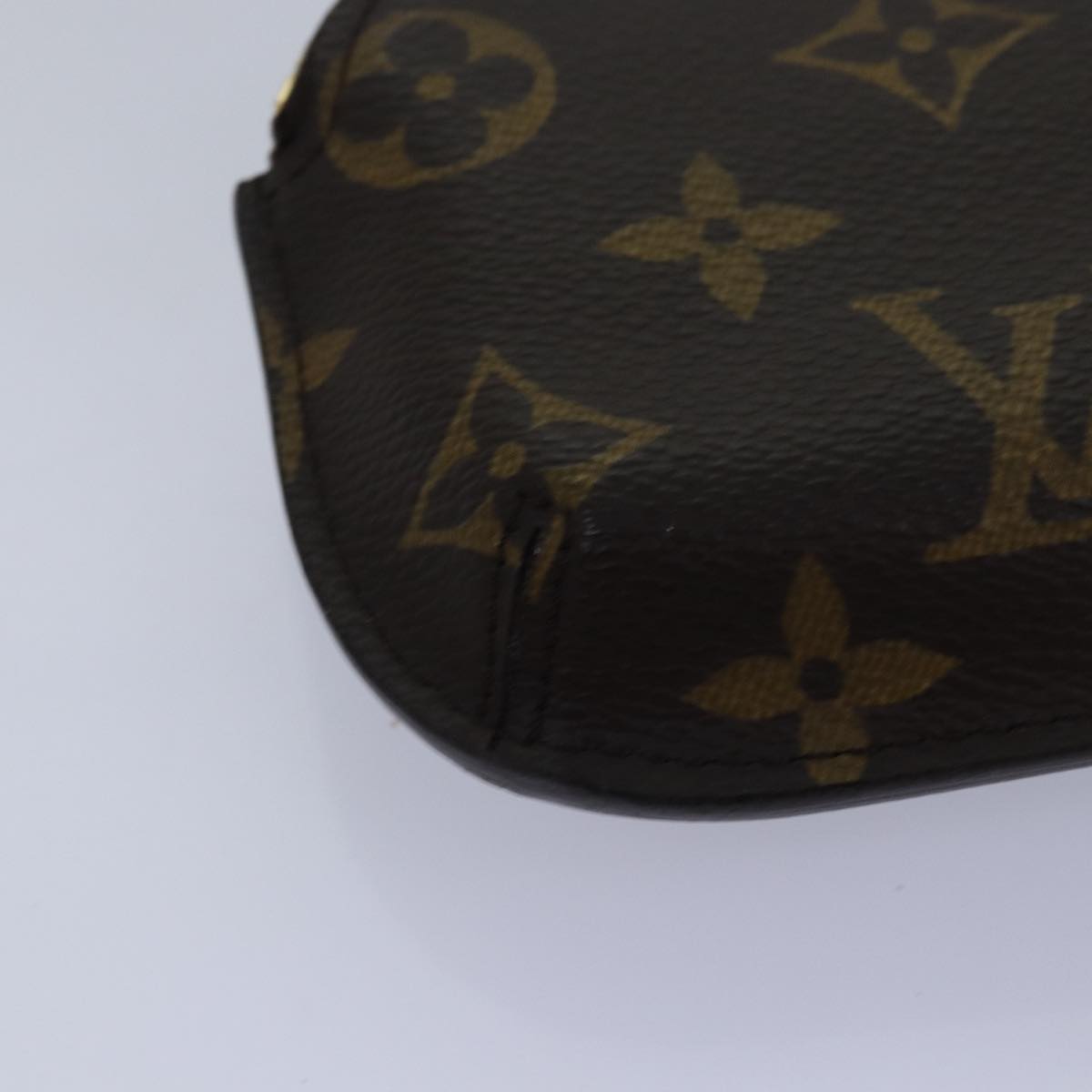 LOUIS VUITTON Monogram Porte Monnaie Schilling Coin Purse M60025 LV Auth 78635