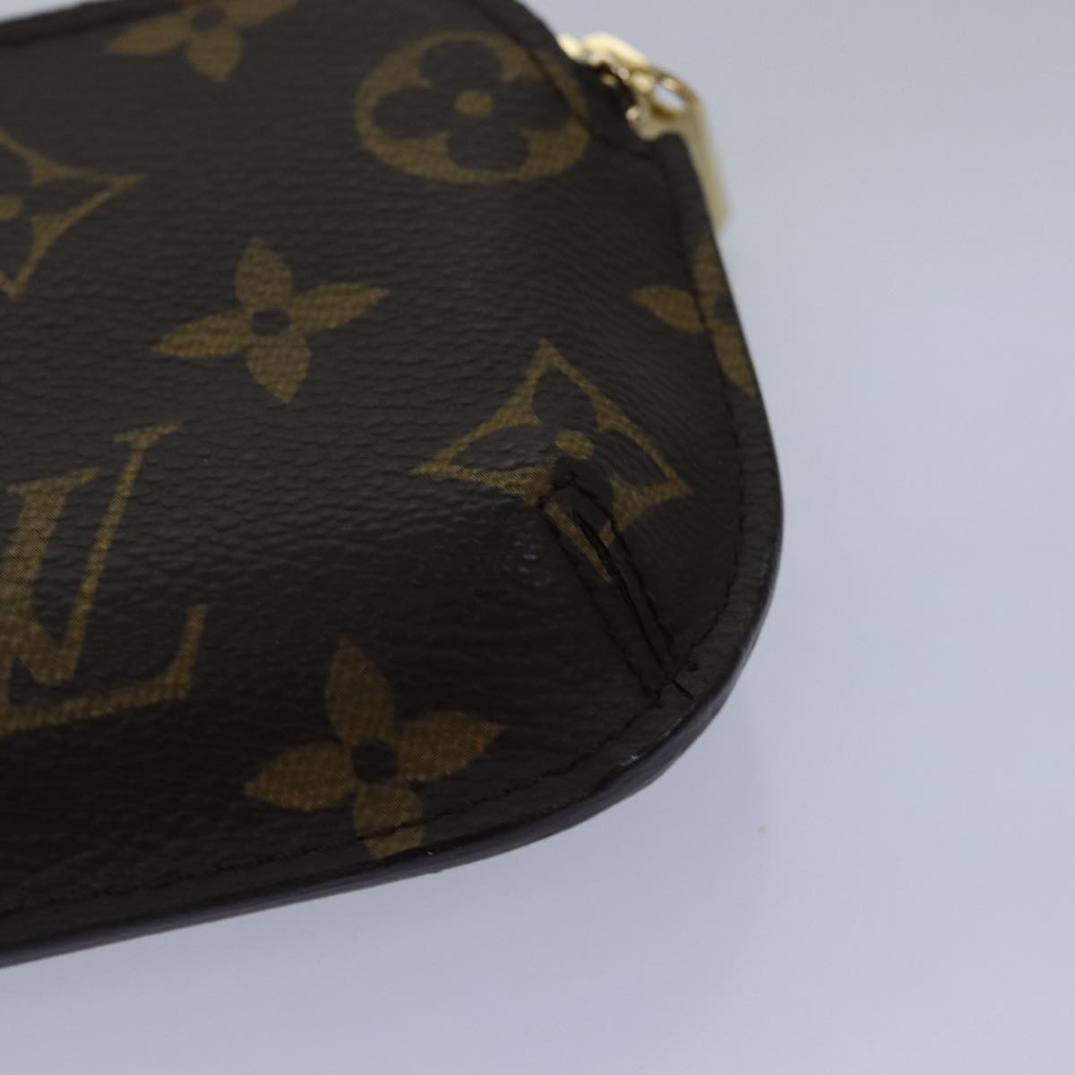 LOUIS VUITTON Monogram Porte Monnaie Schilling Coin Purse M60025 LV Auth 78635