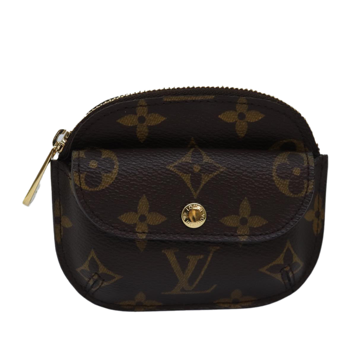 LOUIS VUITTON Monogram Porte Monnaie Schilling Coin Purse M60025 LV Auth 78635