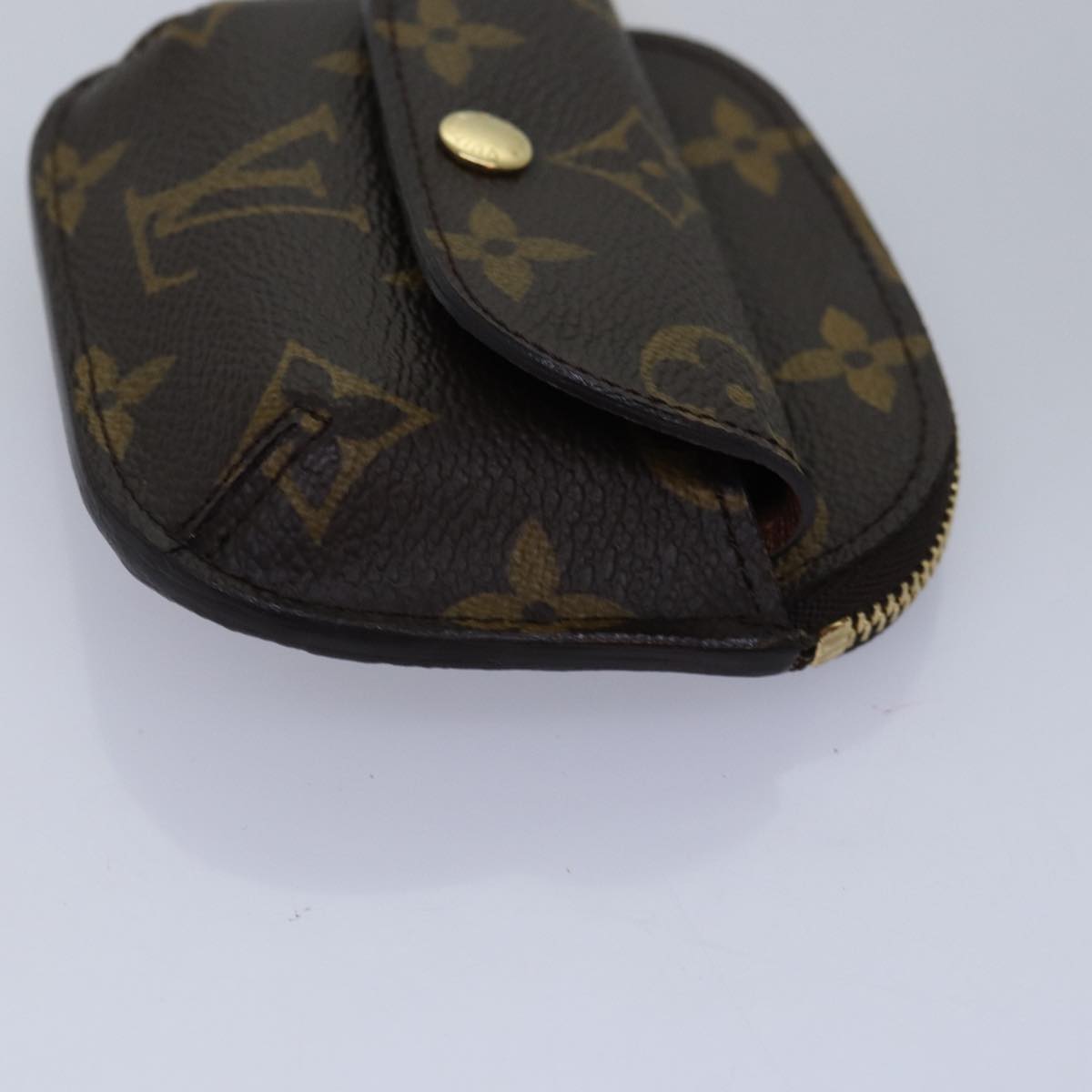 LOUIS VUITTON Monogram Porte Monnaie Schilling Coin Purse M60025 LV Auth 78635