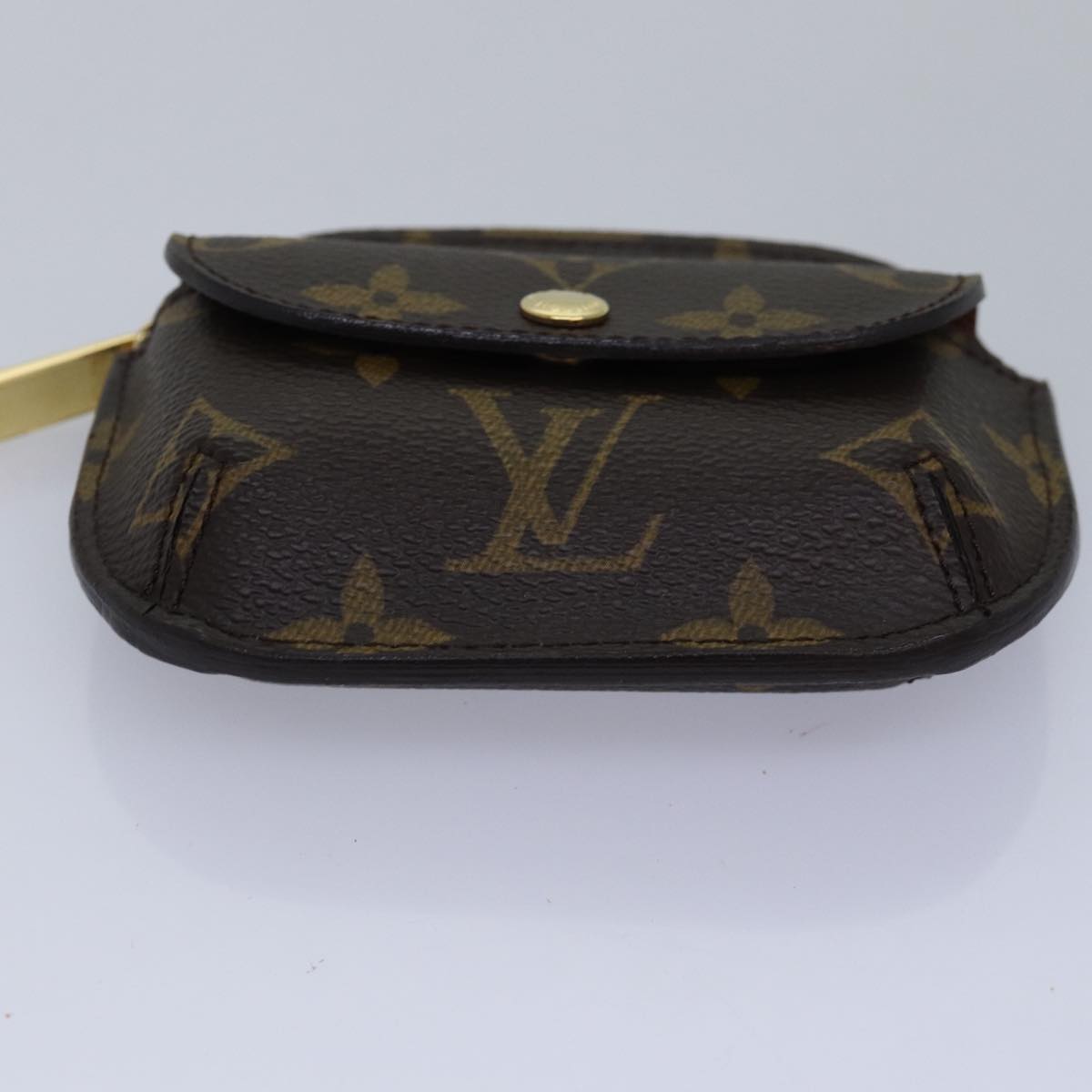 LOUIS VUITTON Monogram Porte Monnaie Schilling Coin Purse M60025 LV Auth 78635