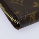 LOUIS VUITTON Monogram Zippy Wallet Long Wallet M42616 LV Auth 78637A-15