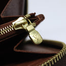 LOUIS VUITTON Monogram Zippy Wallet Long Wallet M42616 LV Auth 78637A-22