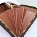 LOUIS VUITTON Monogram Zippy Wallet Long Wallet M42616 LV Auth 78637A-25