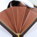 LOUIS VUITTON Monogram Zippy Wallet Long Wallet M42616 LV Auth 78637A-26